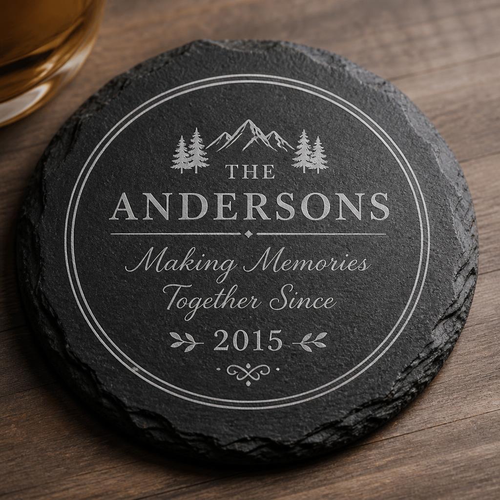 Laser engraving on Stone & Slate